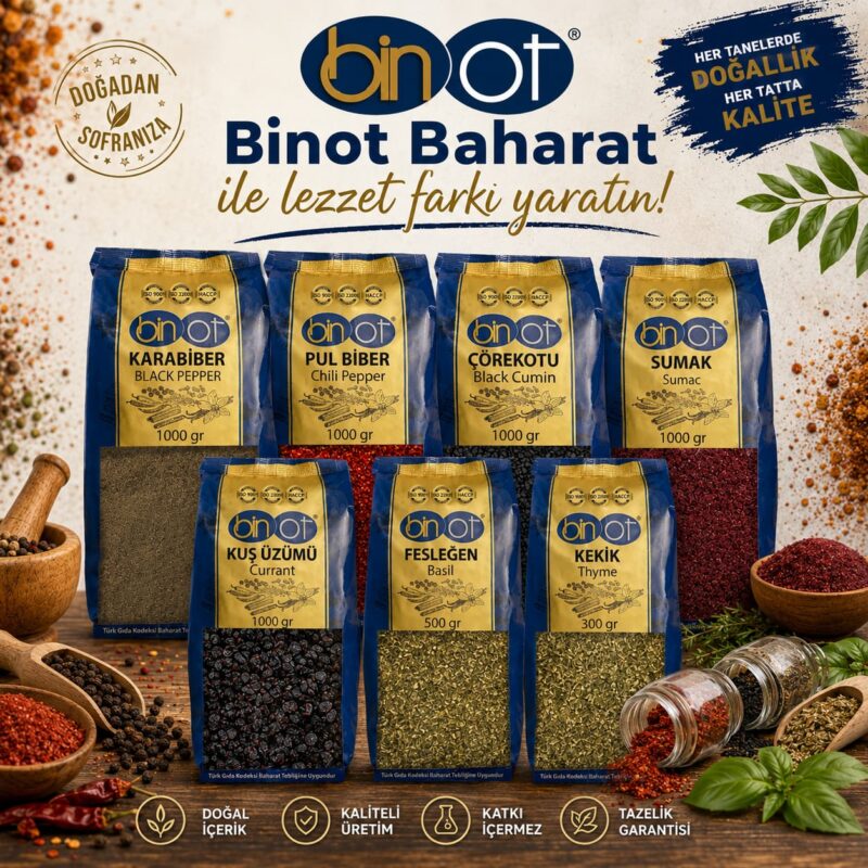 Binot Baharat Çeşitleri