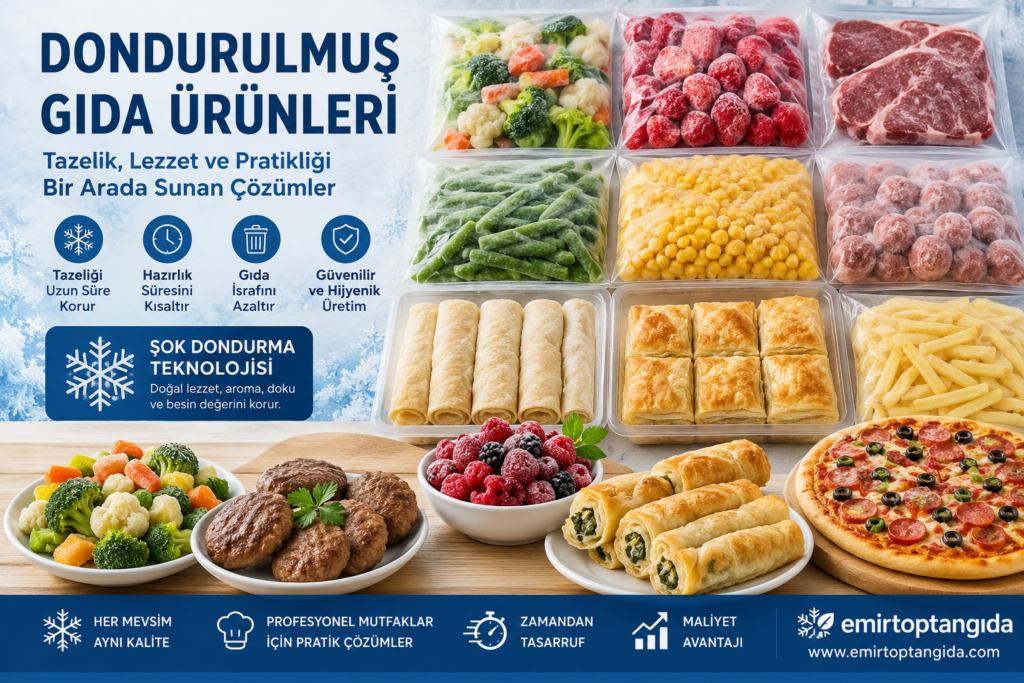 Dondurulmuş Gıda Ürünleri