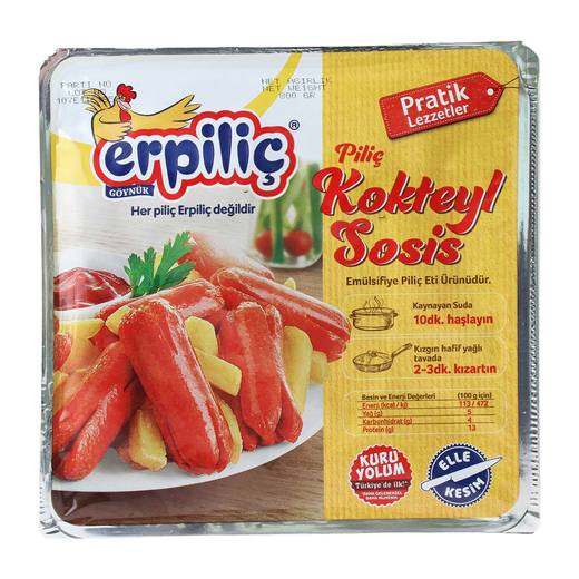 ERPİLİÇ KOKTEYL SOSİS 700Gr