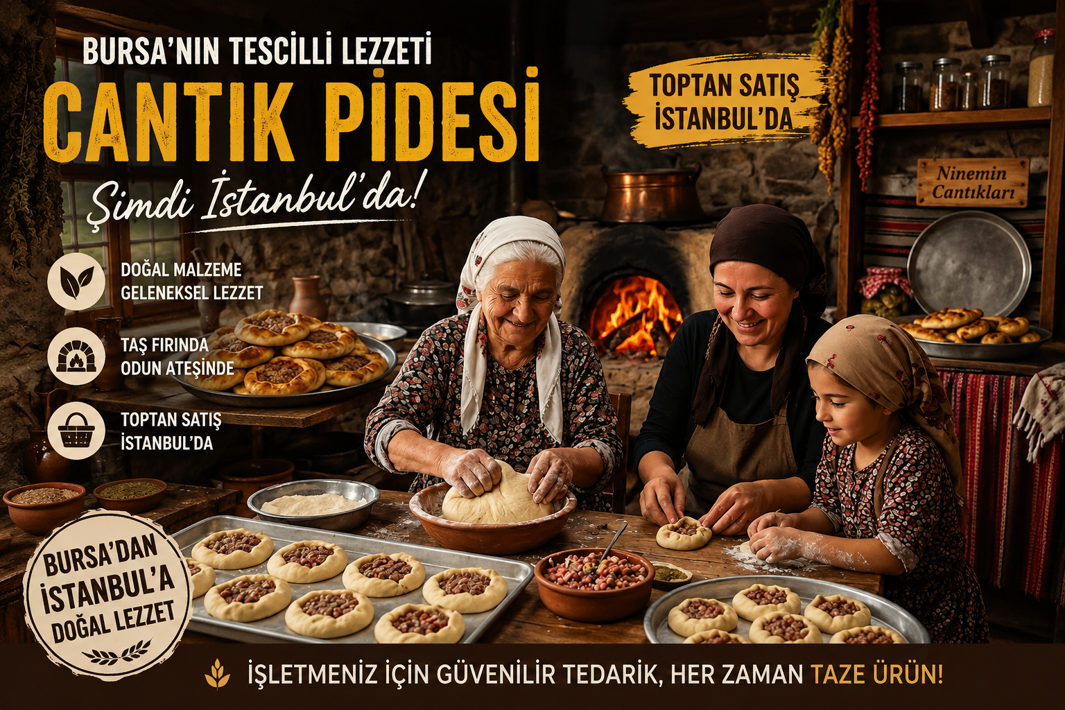 Bursa cantık pidesi