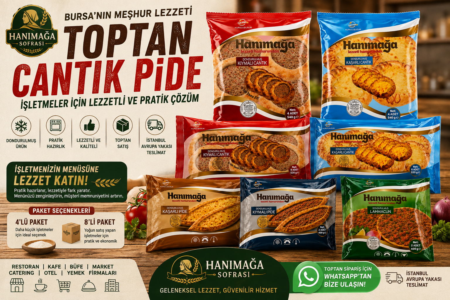 Toptan Cantık Pide