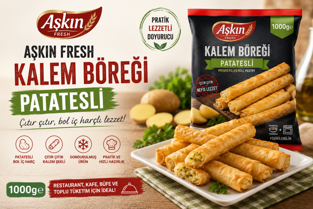 Aşkın Fresh Kalem Böreği Patatesli