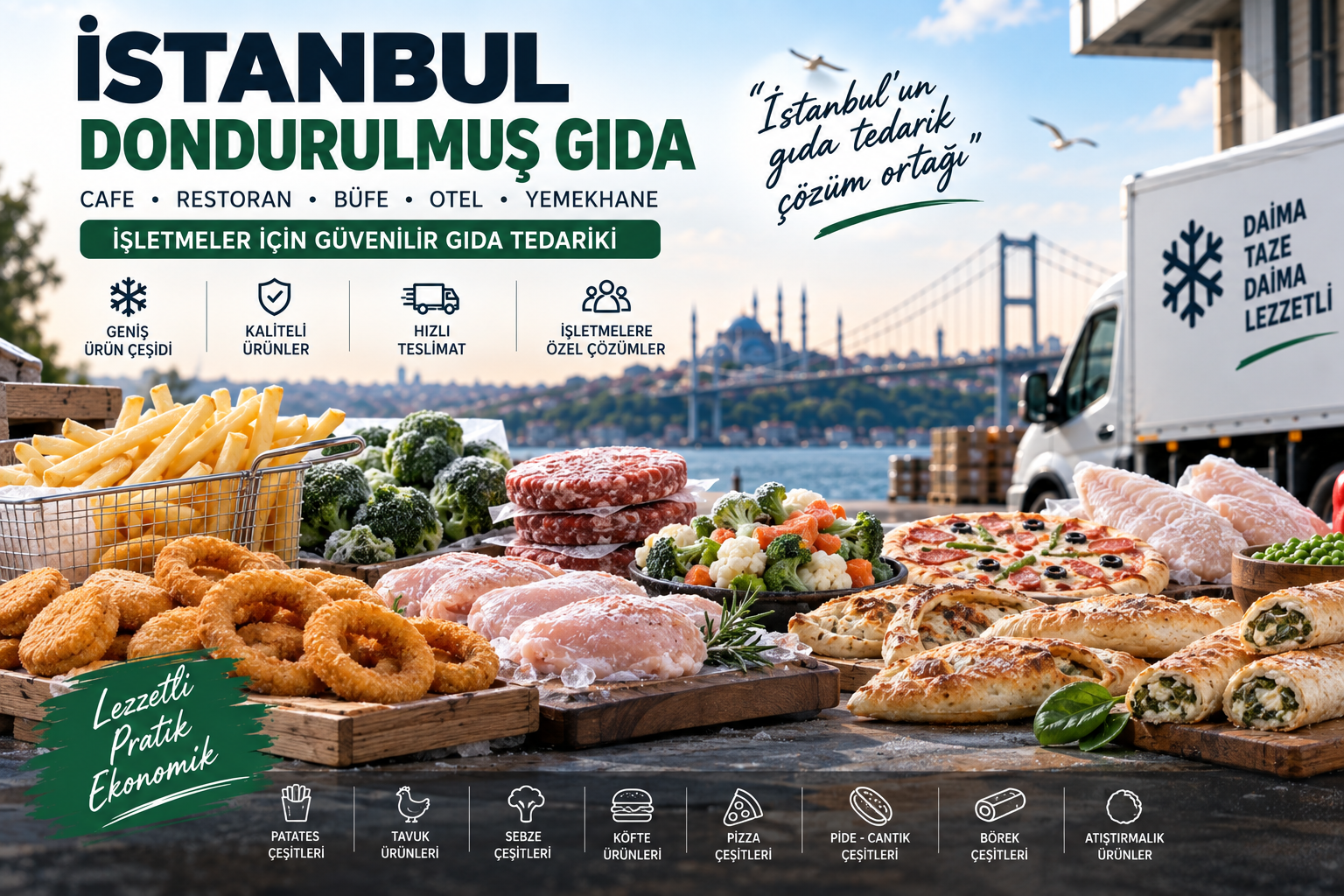İstanbul dondurulmuş gıda