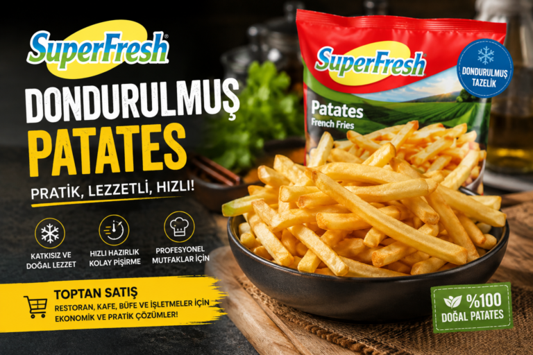 SuperFresh dondurulmuş patates