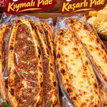 Cantık Kıymalı Pide - Cantık Kaşarlı Pide